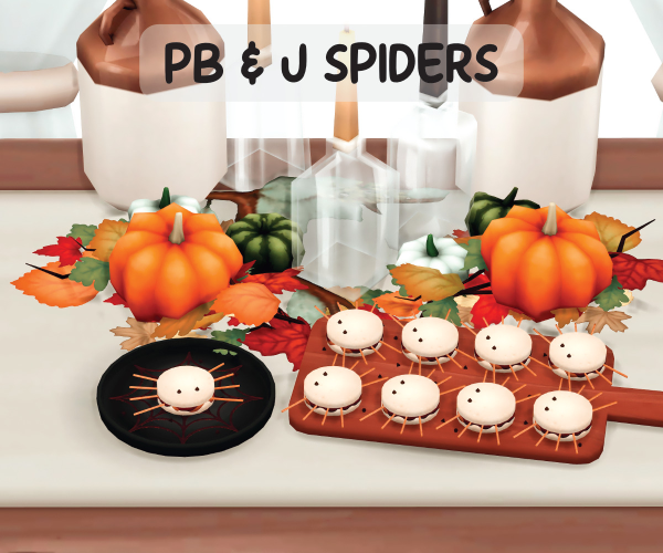 Maxis Match PB J Spiders by simsfinds - The Sims 4 Custom Content