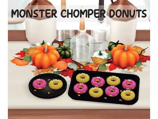 Monster Chomper Donuts by alwaysjustjay
