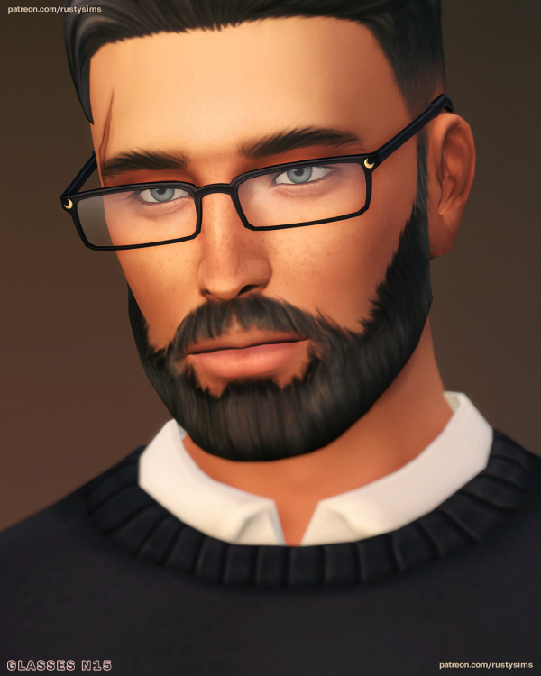 Maxis Match Glasses N15 N17 by simsfinds - The Sims 4 Custom Content