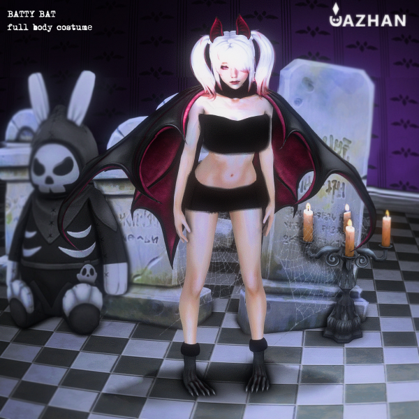 Alpha [BATTY BAT] by simsfinds - The Sims 4 Custom Content