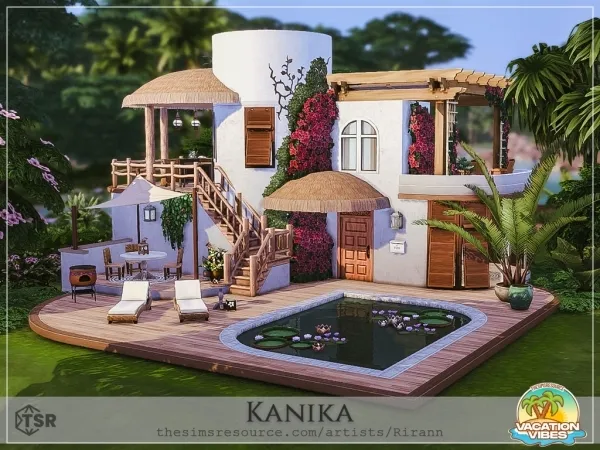 Mix Vacation Vibes Kanika No - The Sims 4 Custom Content