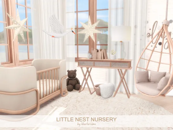Little Nest Nursery by BlusterSims
