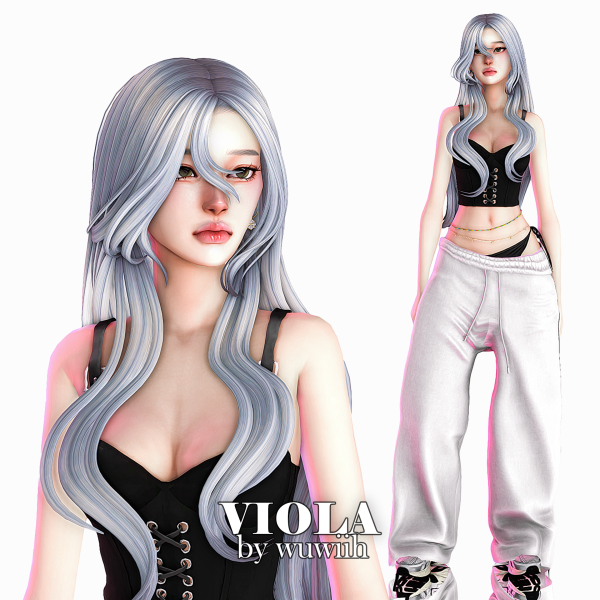 Maxis Match Viola by simsfinds - The Sims 4 Custom Content
