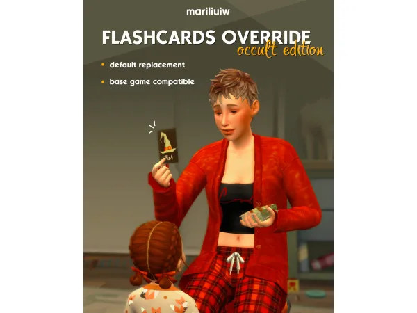 DEFAULT flashcards replacement | occult & autumn edition by mariliuiw