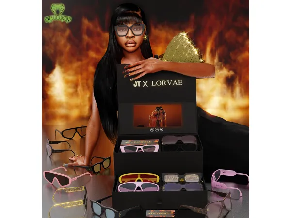 Alpha JT X Lorvae by SimLocker - The Sims 4 Custom Content