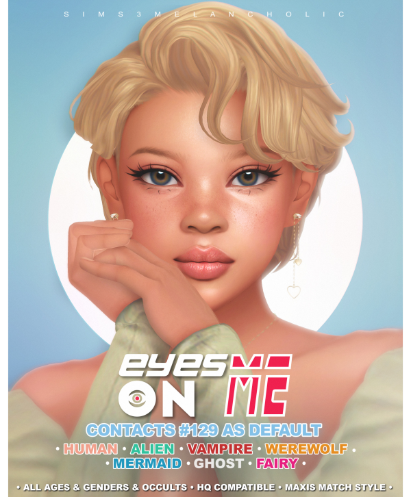 Maxis Match 𝗘𝗬𝗘𝗦 N 𝗠𝗘 𝗖𝗢𝗡𝗧𝗔𝗖𝗧𝗦 𝟭𝟮𝟵 𝗮𝘀 𝗗𝗘𝗙𝗔𝗨𝗟𝗧 by simsfinds - The Sims 4 Custom Content