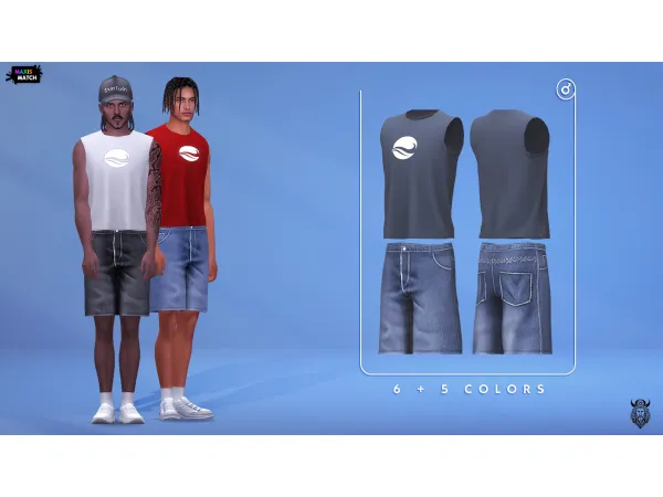 Maxis Match Kane Male Set - The Sims 4 Custom Content