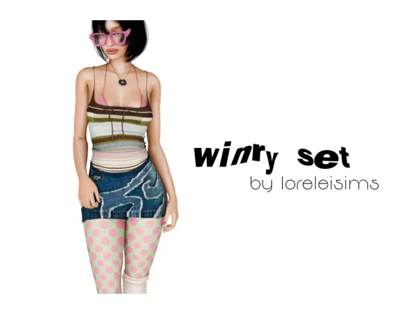Alpha winry set by loreleisimss - The Sims 4 Custom Content