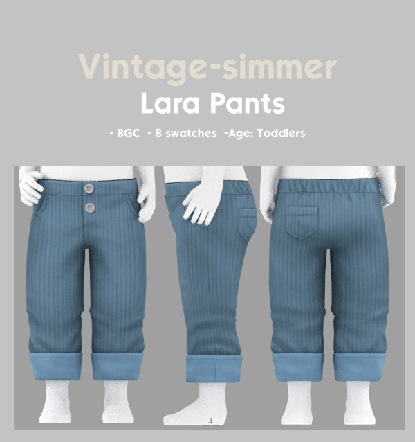 Maxis Match Lara Pants simmer by simsfinds - The Sims 4 Custom Content