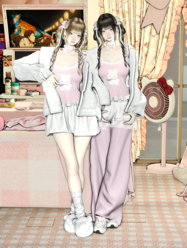 Maxis Match Soulmate_202510_Cute outfit set by simsfinds - The Sims 4 Custom Content