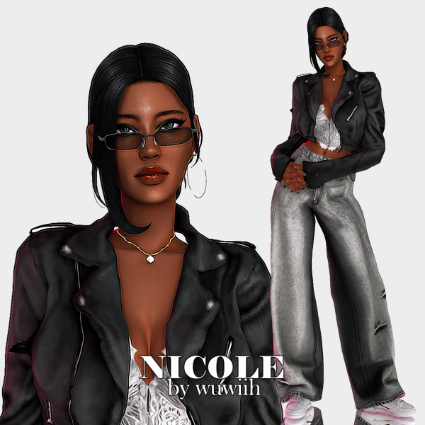 Mix Nicole by simsfinds - The Sims 4 Custom Content