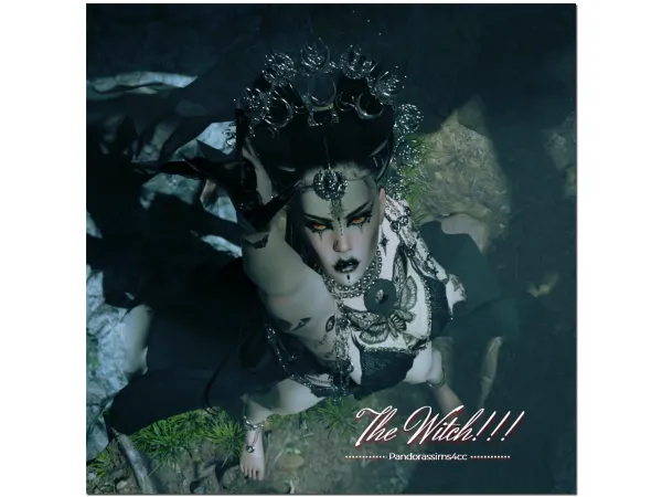 Maxis Match The Witch - The Sims 4 Custom Content