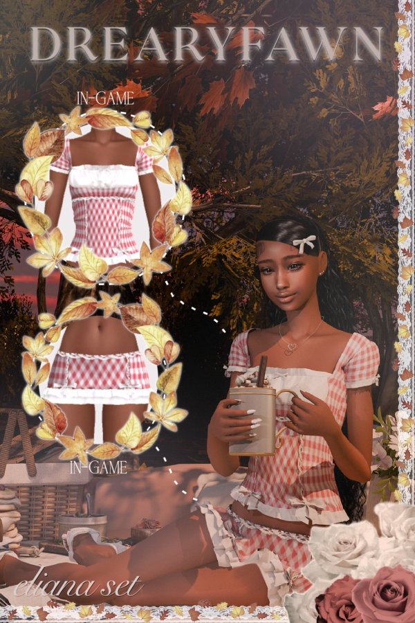 Maxis Match drearyfawn eliana set by simsfinds - The Sims 4 Custom Content