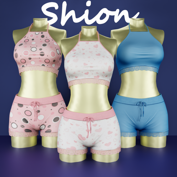 Alpha Shion Fanny Outfit by shion_sims - The Sims 4 Custom Content