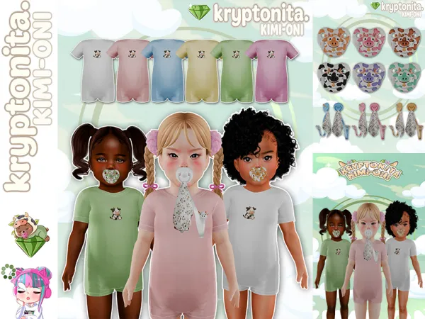 Maxis Match Toddler Muuuh by kryptonita - The Sims 4 Custom Content