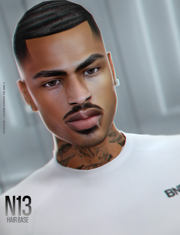 Alpha HAIR BASE N13 Pack Pink (FREE) by volkstonesims - The Sims 4 Custom Content