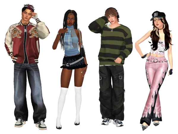 Mix Lookbook 26 by simsfinds - The Sims 4 Custom Content