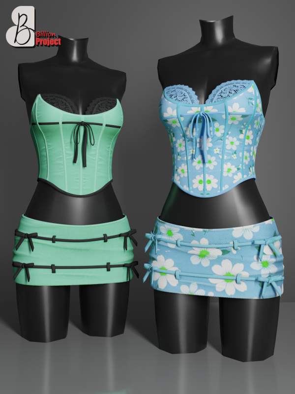 Alpha BillionProject Becky Outfit by billion_project666 - The Sims 4 Custom Content