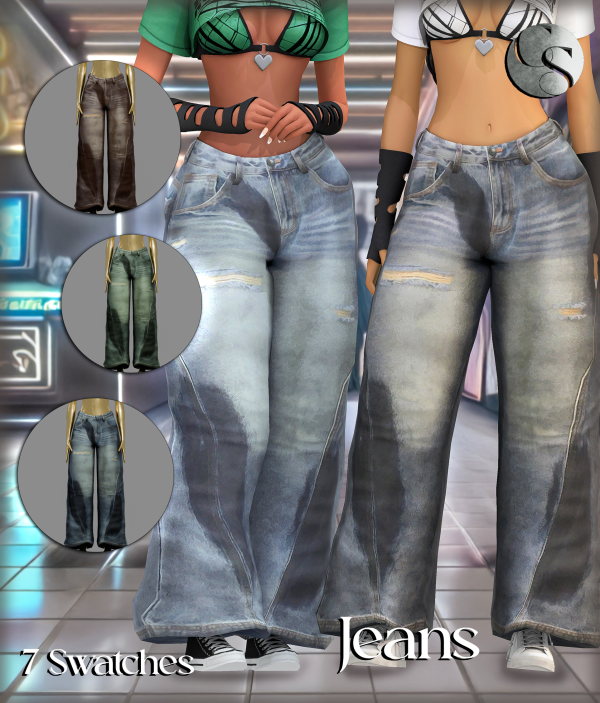 Alpha CAMUFLAJE CTRL ALT Y2K Collection by simsfinds - The Sims 4 Custom Content