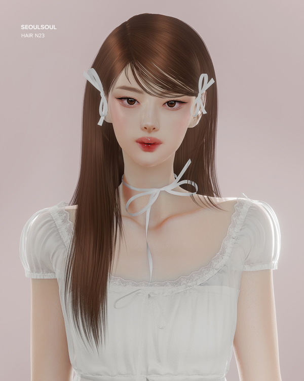 Alpha SIMS4 HAIR N23 soul by simsfinds - The Sims 4 Custom Content