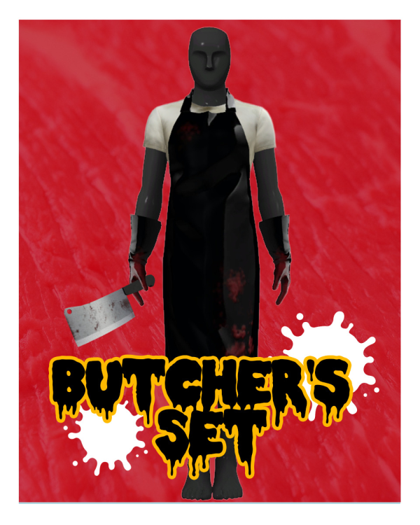Mix Butcher Costume Set by simsfinds - The Sims 4 Custom Content