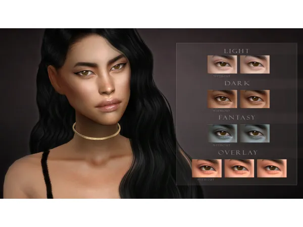 Alpha ASHLEY MONOLID COLLECTION by remussirion - The Sims 4 Custom Content