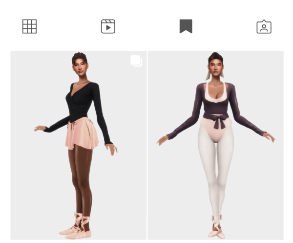 Mix BARRE CLASS by simsfinds - The Sims 4 Custom Content