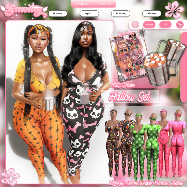 Alpha Halloween Release by simsfinds - The Sims 4 Custom Content