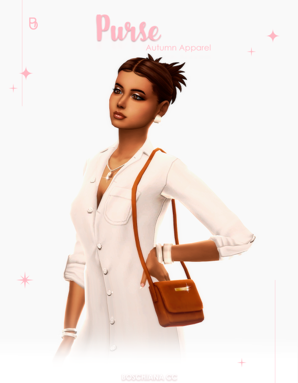 Maxis Match PURSE PATREONS GIFT by simsfinds - The Sims 4 Custom Content