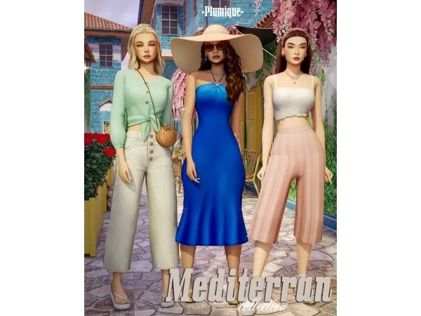 Maxis Match 41781441920527 Mediterran Collection - The Sims 4 Custom Content