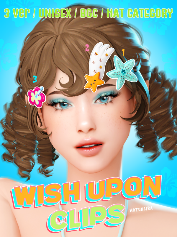 Mix Wish Upon Clips by simsfinds - The Sims 4 Custom Content