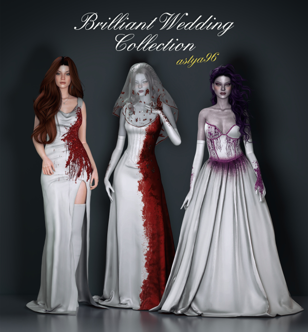 Alpha Brilliant Wedding Collection by simsfinds - The Sims 4 Custom Content