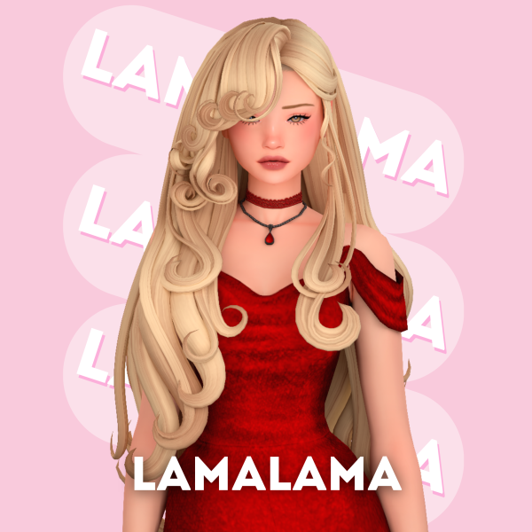 Maxis Match Hair Diaspro v2 by simsfinds - The Sims 4 Custom Content