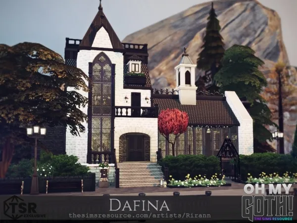 Alpha Dafina by rirann - The Sims 4 Custom Content