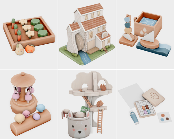 Maxis Match unique toys sims 4 finds by simsfinds - The Sims 4 Custom Content