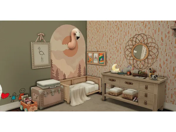 BOHO LITTLE GIRL BEDROOM By PilarLeonYT