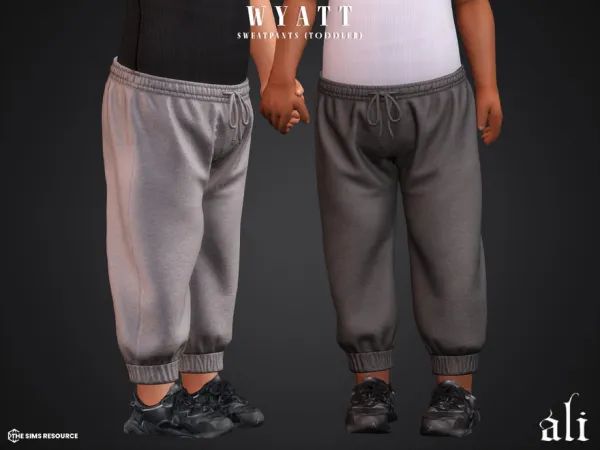 Mix WYATT sweatpants (toddler) by ali1 - The Sims 4 Custom Content