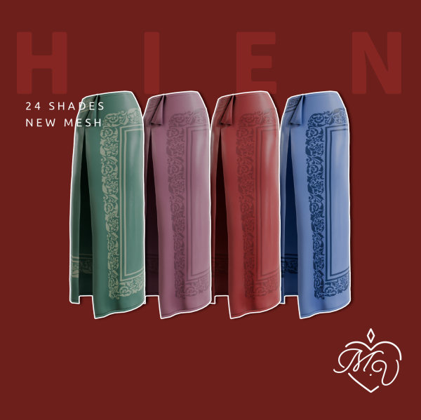 Maxis Match Hien Skirt by simsfinds - The Sims 4 Custom Content