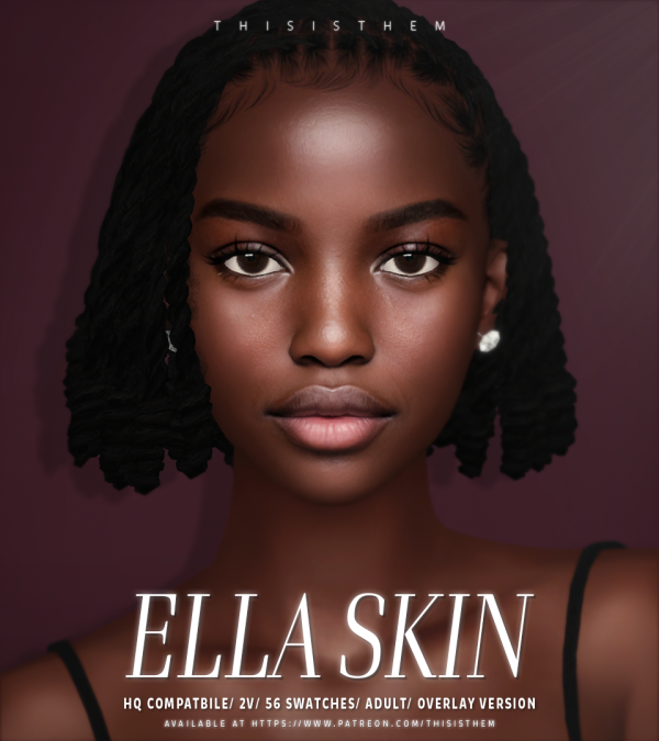 Alpha Ella Skin Sim by simsfinds - The Sims 4 Custom Content