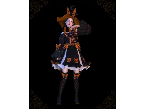 Maxis Match DR witch set by moriel - The Sims 4 Custom Content