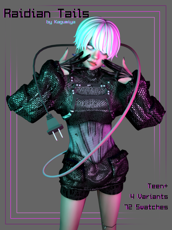 Maxis Match Raidian Tail by simsfinds - The Sims 4 Custom Content