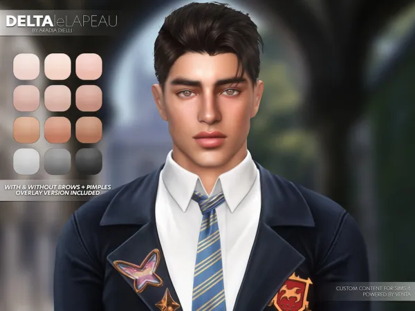 Alpha leLAPEAU Delta Skin by thesimsresource - The Sims 4 Custom Content