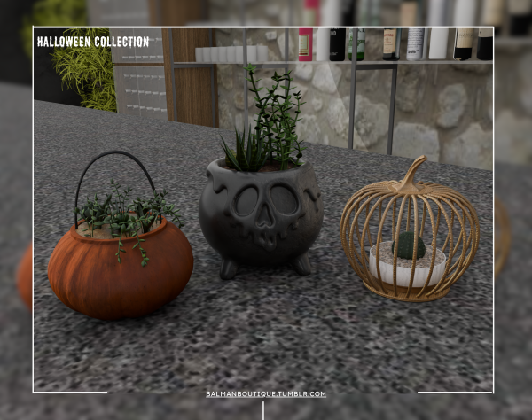 Mix Halloween Collection 06 Free Gift by simsfinds - The Sims 4 Custom Content