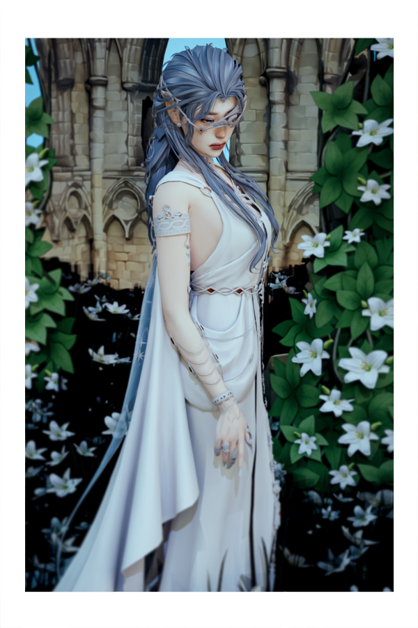 Maxis Match MINIWA ELF DRESS by simsfinds - The Sims 4 Custom Content