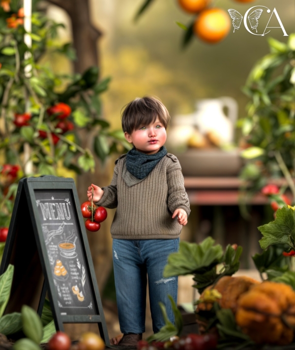 Mix [CA25] Little Roots Posepack by chicaura - The Sims 4 Custom Content