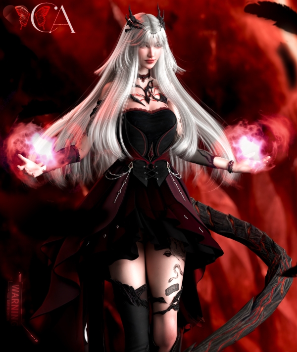 Mix [CA26] Halloween Witch by chicaura - The Sims 4 Custom Content