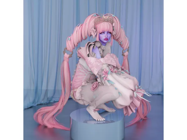 Alpha LM Virtium Talk by simsonico - The Sims 4 Custom Content