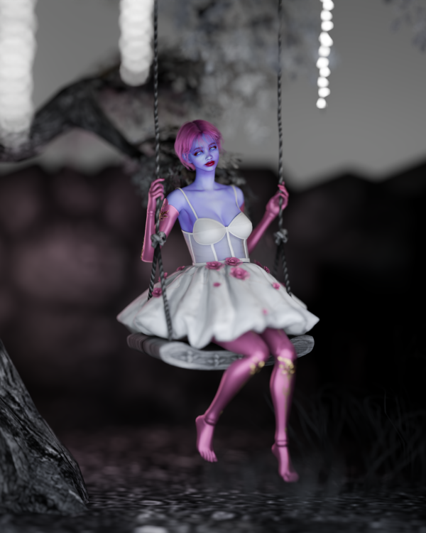 Mix LM Doll Ballet Dress by simsfinds - The Sims 4 Custom Content