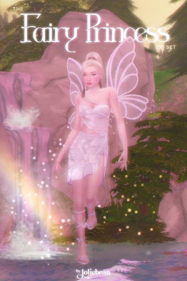 Maxis Match The Fairy Princess Set by simsfinds - The Sims 4 Custom Content