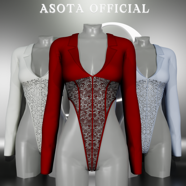 Alpha ASOTA OFFICIAL Scottie Outfit by asotaofficial - The Sims 4 Custom Content